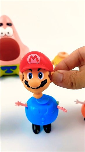 ayo bantu mario menemukan badan aslinya 😵‍💫🤭😄 #mariobros #supermario #asmr #toys #funny