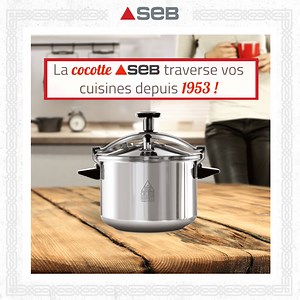 Depuis 1953, la cocotte SEB traverse les générations afin de vous faciliter la tâche, et vous faire gagner du temps en cuisine. En quelle année avez-vous acheté votre première cocotte minute SEB ? في أي سنة قمتم بشراء أول طنجرة ضغط SEB ؟ | SEB Algérie