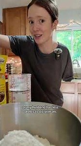 Baking Banana Bread with one arm!