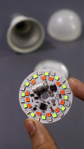 DIY: Convert Old LED Bulb to 7-in-1 Multicolour LED bulb