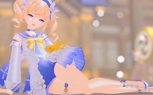 【原神 MMD】芭芭拉 Girl's day - expectation