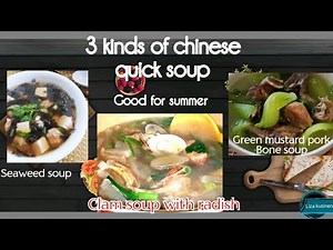 Chinese quick soup