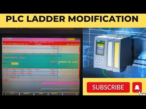 PLC ladder modification steps/ alarm finding steps in fanuc oi-MD