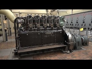 Dieselmotoren im Werk Magletsch