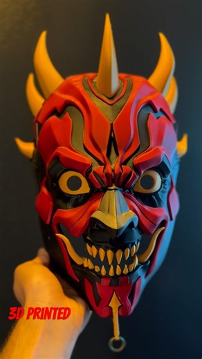 Darth Maul Oni Mask👺 #3dprinting