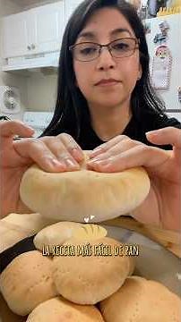 Esta receta de pan amasado chileno es la más fácil y rápido!