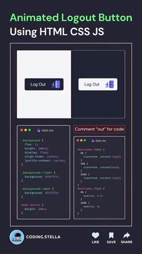 The Pretty Code 🌼 | Web Development & Design | 1k🎯 on Instagram: "Follow For More 💥 💻 Source Code → Link in bio ❤️ Like | 💬 Share | 📌 Save for later Follow 👉 @setups__ai for more pretty UI animations! #frontend #uianimation #cssanimation #javascript #design"
