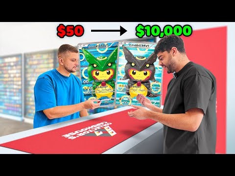 I Had To BUY Their $50 Pokemon Cards For $10,000! (SHOP POV EDITION)