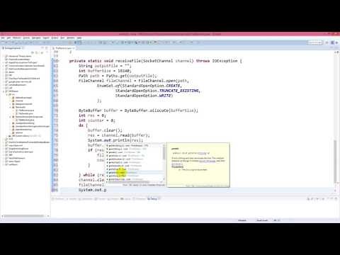 Java NIO - Non-blocking file transfer through SocketChannel