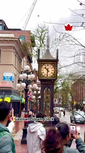 🇨🇦溫哥華_煤氣鎮蒸汽鍾 Gastown Steam Clock #vancouver