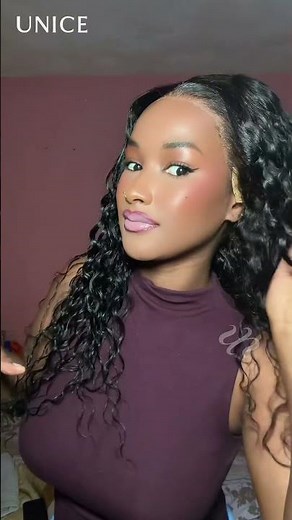 UNice 7x5 Bye-Bye Slip™ Put On And Go Glueless Water Wave Drawstring Wig