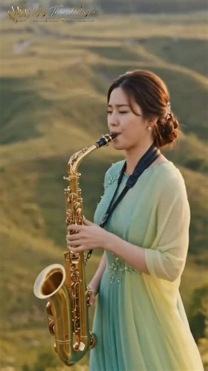 Relaxing Saxophone by the Lake 🌅 Beautiful Nature Music #Shorts