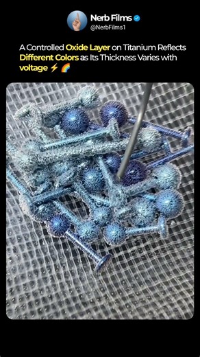 Satisfying Titanium Anodization Magic ⚡