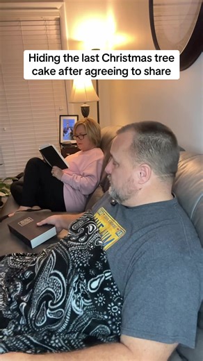 Hiding the Last Christmas Tree Cake: A Couple's Funny Story