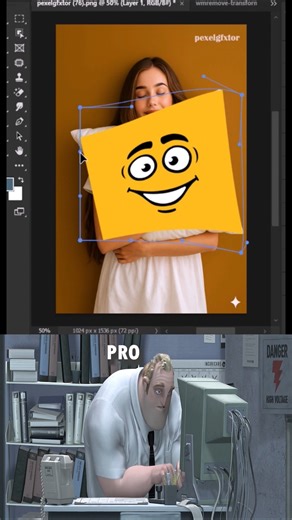 Pillow Mockup Design with Emoji in Photoshop #photoshop #shorts