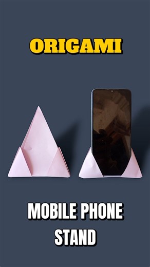 Mobile Phone Stand | Origami Paper Craft #youtubeshorts #diy #paper