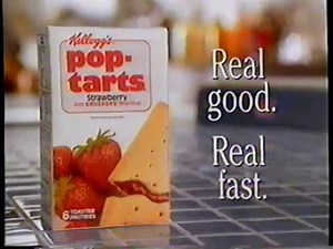 1992 Pop Tarts TV Commercial