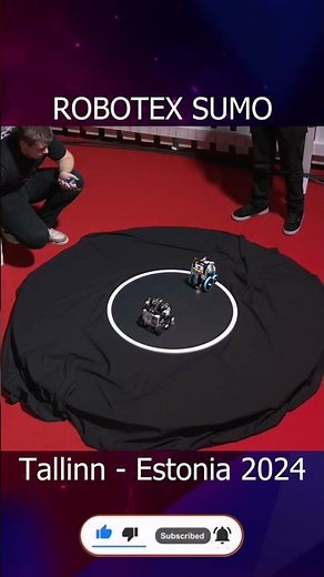 Robotex Tallinn - Estonia 2024 Lego Sumo #house_of_robots #lego #legorobotics #sumo #sumolego