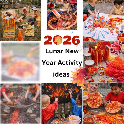 🧧🏮 Lunar New Year Play & Provocation Ideas (Birth–8) 🐎🔥 Hands-on activities, sensory play, and meaningful provocations aligned to EYLF / QKLG / MTOP / VEYLDF — perfect for your Lunar New Year programming. 👇 Link in comments #educatorsdomain #ecec #earlychildhoodaustralia #childcareaustralia #earlyyears #playbasedlearning #learningthroughplay #provocations #reggioinspired #montessoriinspired #sensoryplay #smallworldplay #processart #outdoorplay #lunarnewyear #chinesenewyear #yearofthefirehor