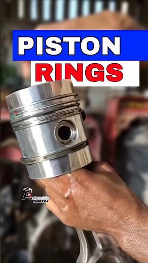 Piston Rings Explained: How They Seal & Lubricate Your Engine. #PistonRings #EngineParts