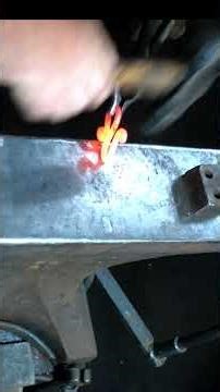 forged air barrette #medievalblacksmith #barrette #Vikingmetalart