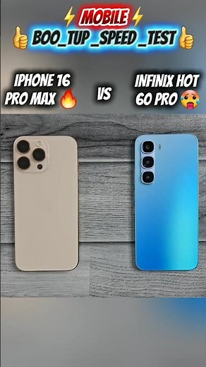 😱iPhone 16 Pro Max vs Infinix Hot 60 Pro🥵🥵 – Speed Test SHOCKED Everyone! ⚡🔥#shortsviral#shorts