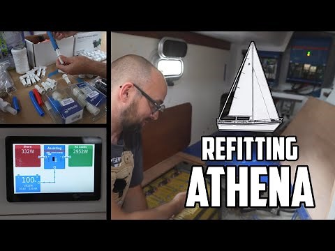 Sail Life - LiFeP04, REC BMS with Victron Cerbo GX, 5kW Quattro & pressurized water system