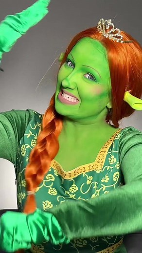 Princess Fiona Shrek Makeup Transformation Tutorial