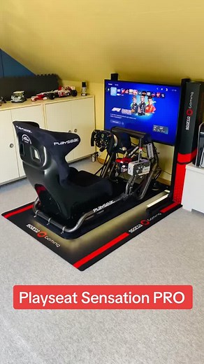 What a clean setup with the Playseat Sensation PRO! - 🎥 @simracers_fredlex Share your setup with #Playseat and get featured on our socials! #Playseat #simracingrigs #simracingsetup #simracinghardware #simulator #PlayseatSensation