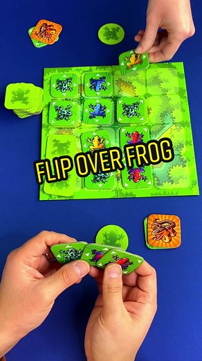 Flip Over Frog Board Game