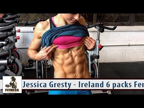 Jessica Gresty - Ireland 6 packs Female Fitness Model - Success Must be Felt Within
