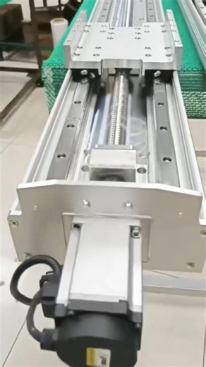 automated ball screw linear motion actuator assemby #linearactuator #linearmodule #linearstage