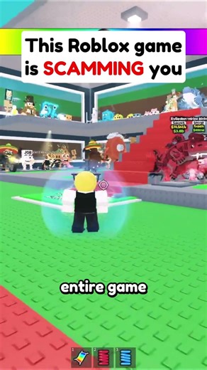 This FAKE Steal a Brainrot game is a SCAM #roblox #stealabrainrot