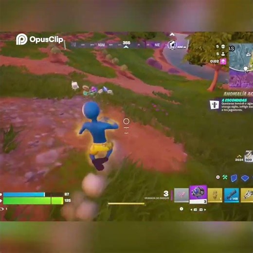 Mysterious Game World Ethereal Player, Blue Beam, & Alien Sky!