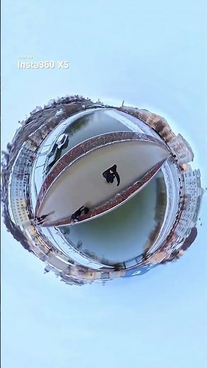 A Tiny Planet with Just One Swing? 🌍|Insta360 X5