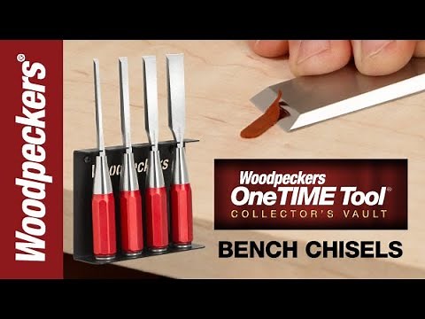 OneTIME Tool Collector's Vault : Bench Chisels | Woodpeckers Tools