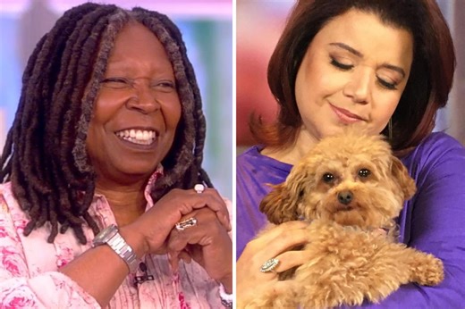 ‘The View’ Jokes That Whoopi Goldberg Went to “First Base” With Ana Navarro’s Poodle “Three Times”