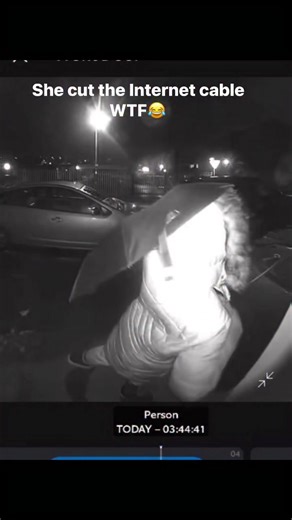 This lady cut the Internet cable and done runner | Muhammd Sultan