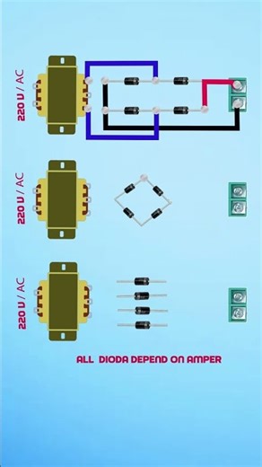 Easy DIY Bridge Rectifier | Simple Diode Bridge Circuit