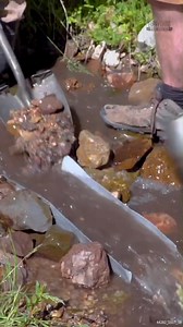 Extracting Gold from Dirt #gold #GoldExtraction #GoldMining | How To Make Everything