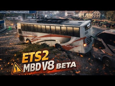 ETS2 | MBD v8 Beta | 2k | ETS2 v1.57.2.4s | Euro Truck Simulator 2 (No Commentary)