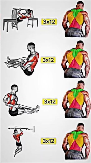Most effective four exercise for your wider back ​#BackDay​#Pullups​#Rows#marriageproposals