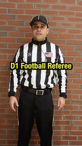 13K views · 809 reactions | How to become a D1 football referee  #referee #collegefootball #referees #footballtiktok #nfl #d1 | The Umpire Channel | Facebook