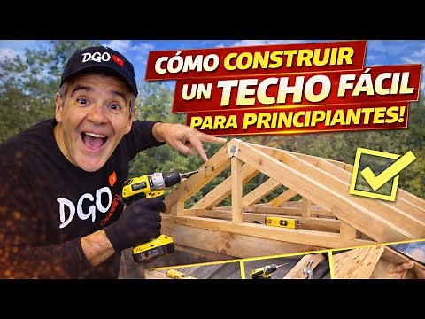 How to make a super easy roof for beginners