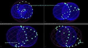 Torus Spindle Harmonics Topology ㅤ This animation helps one to visualize the fundamental pattern of energy flow in the universe as described in physicist Nassim Haramein's unified field theory: TORUS ㅤ Shared by Jamie Janover from Resonance Science Foundation. ㅤ #Torus #HarmonicMotions #Orbit #Lissajous #Hypotrochoid #Epicycloid #Cycloid #Orbitals #Orbits #Toroidal #Cycles #Flow #Particle #Wave #ParticleSystem #Harmonics #Topology #Science #Motion #Mathematics #Math #Geometry #Spiral #Spirals #V