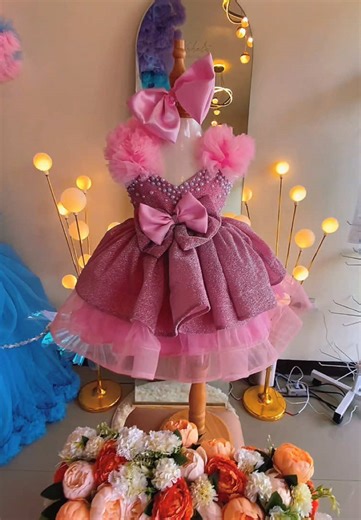 Amara 2-Ways Kids Gown: Stylish & Versatile