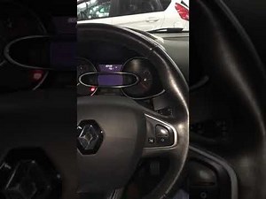 Resetting the Renault Clio Service warning light.