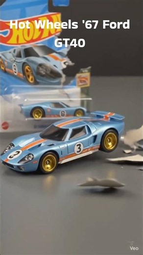 Unboxing the Legendary '67 Ford GT40 Mk.IV! #hotwheels #fordgt40 #diecast