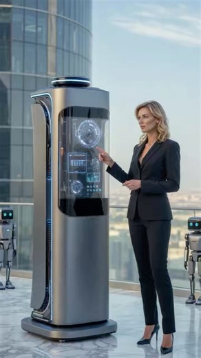 She Touched the AI Machine… and Something Impossible Appeared