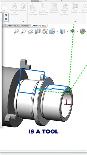 Understanding Auto Behavior in CAM Operations | SOLIDWORKS Manufacturing Workflows #shorts